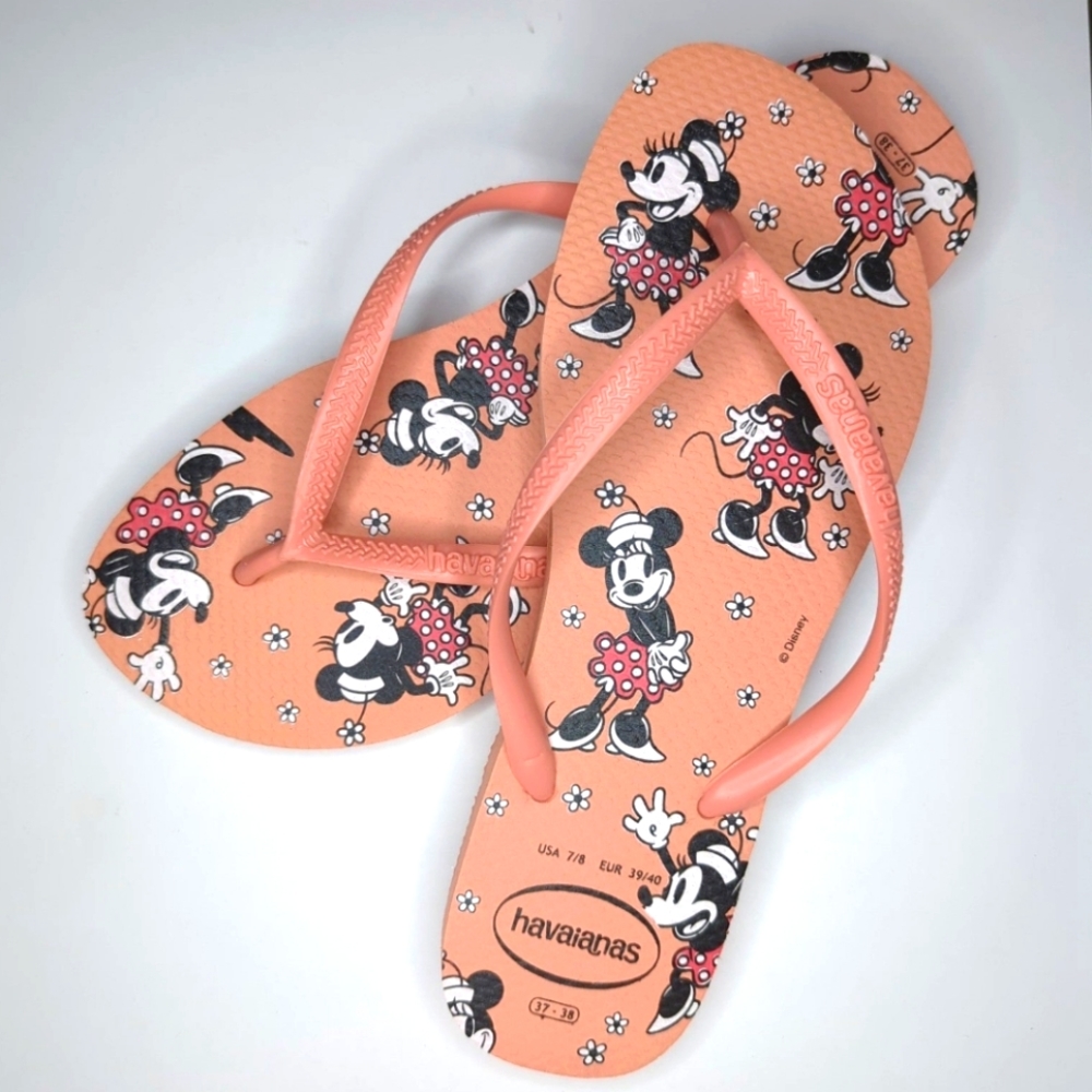 Havaiana X Disney Minnie Mouse Flip Flops